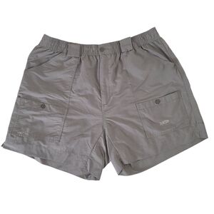 Aftco Green Cargo Nylon 6" Fishing Shorts Size 42